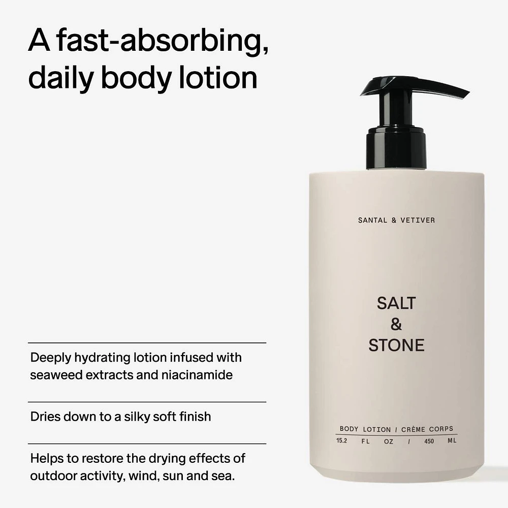 Santal & Vetiver Hydrating Body Lotion with Niacinamide