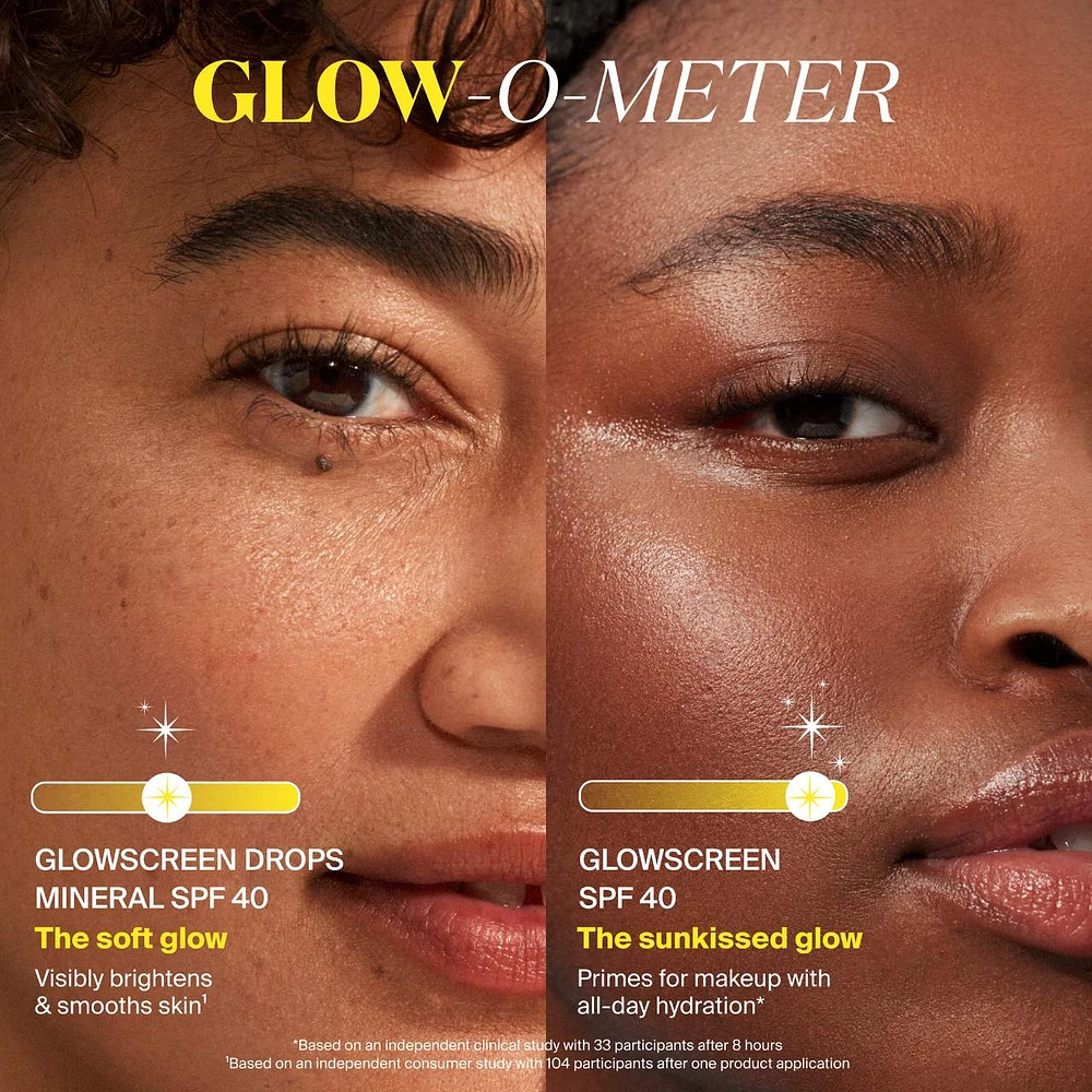 Glowscreen Soft-Radiance Drops Mineral SPF 40