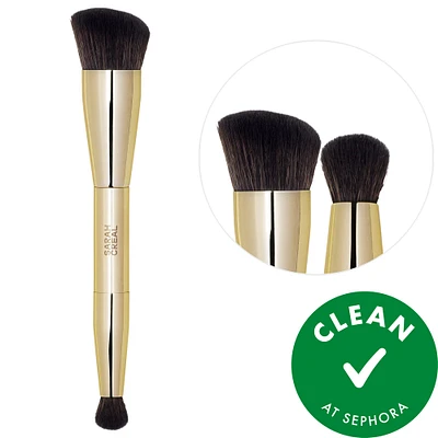 Dual Contour Precision Cheek And Eye Brush