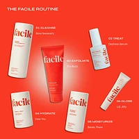 The Buzz Brightening Exfoliating Facial Treatment with AHA & BHA