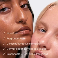Clear Exfoliating Serum for Blemishes with 10% AHA + BHA Blend