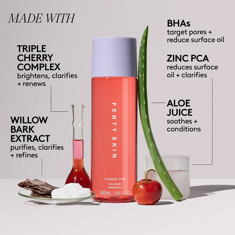 Cherry Dub BHA Toner with Salicylic Acid + Aloe Juice