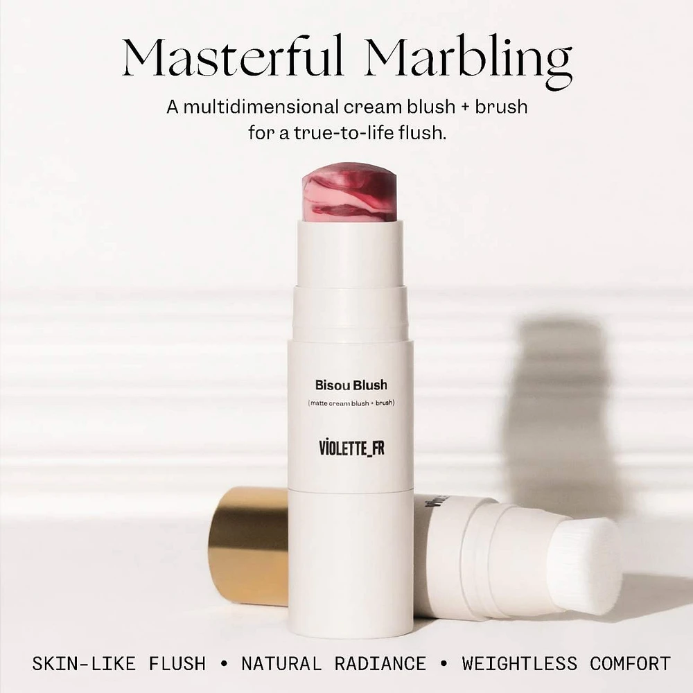 BISOU Blush Marbled Cream Stick