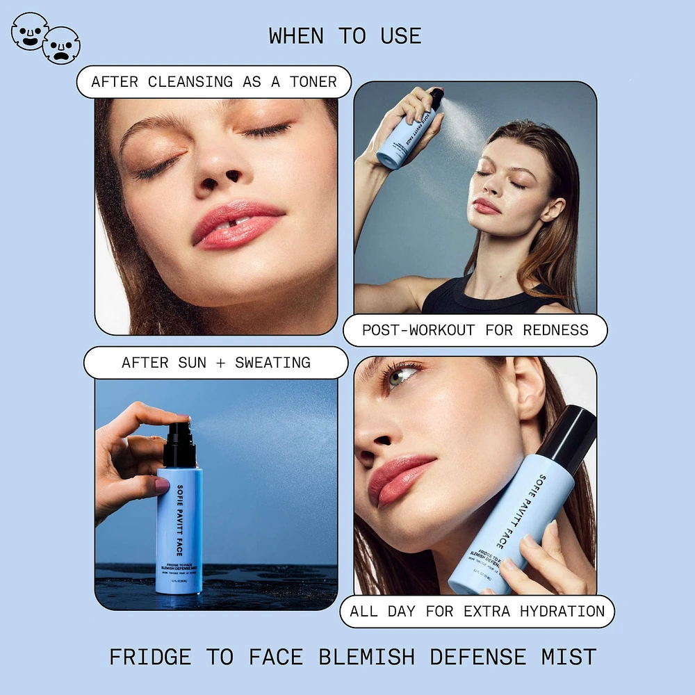 Fridge to Face Blemish Defense Cooling Mist