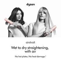 Airstrait™ Wet-to-Dry Straightener in Ceramic Pink