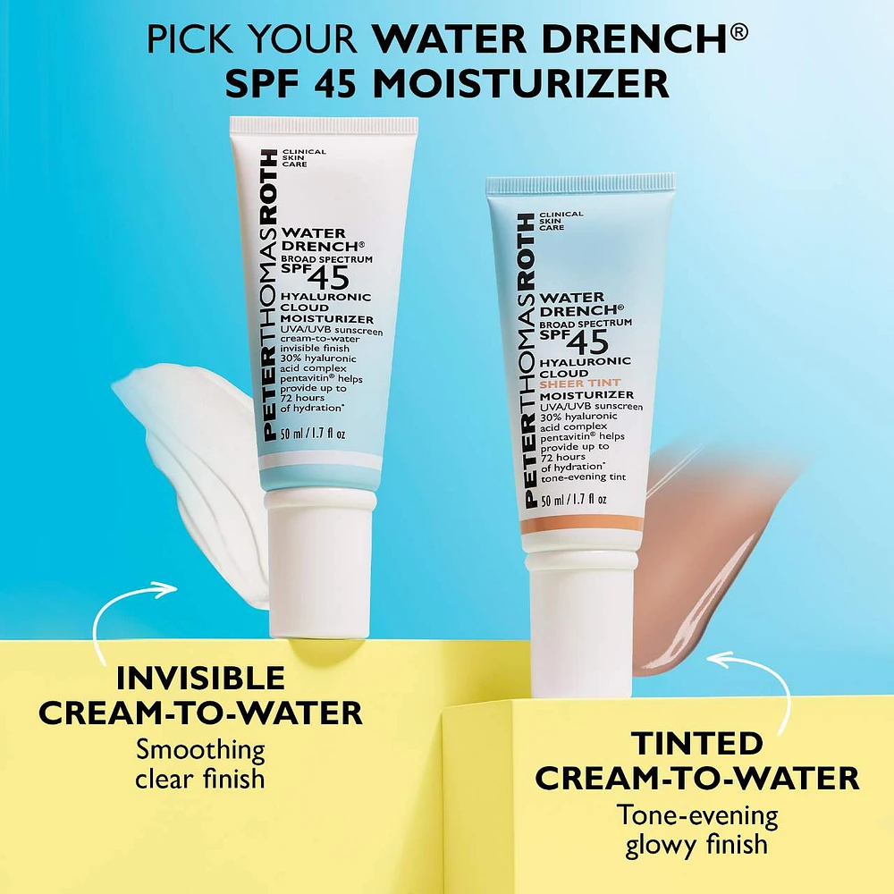 Water Drench Broad Spectrum SPF 45 Hyaluronic Sheer Tint Moisturizer