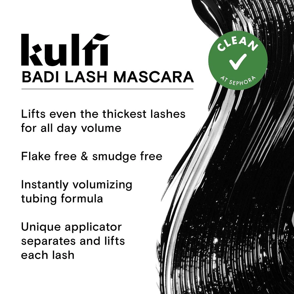 Badi Lash Smudge Proof Volumizing Tubing Mascara
