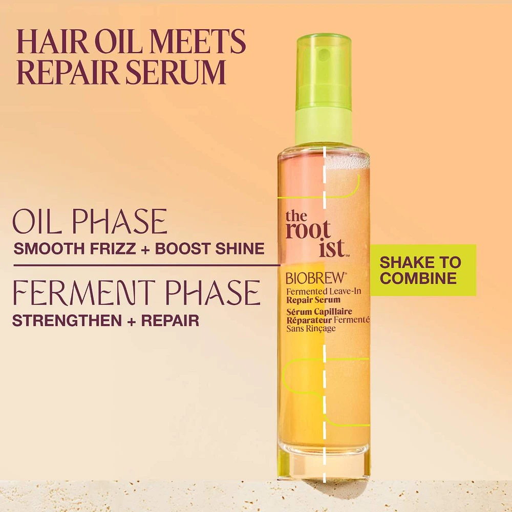 BioBrew™ Fermented Leave-in Hair Serum for Damage Repair