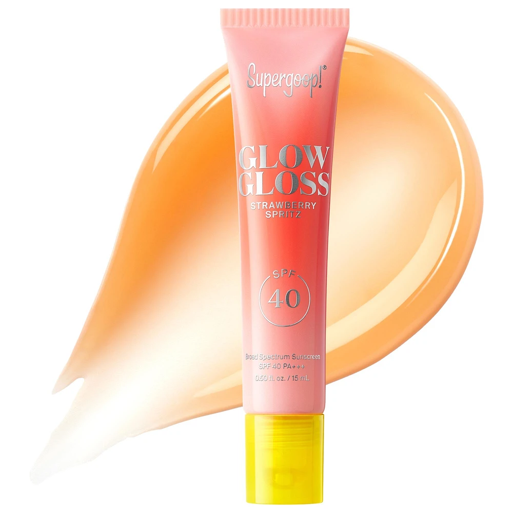 Glow Gloss SPF 40 Lip Balm with Peptides and Shea Butter