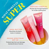Glow Gloss SPF 40 Lip Balm with Peptides and Shea Butter