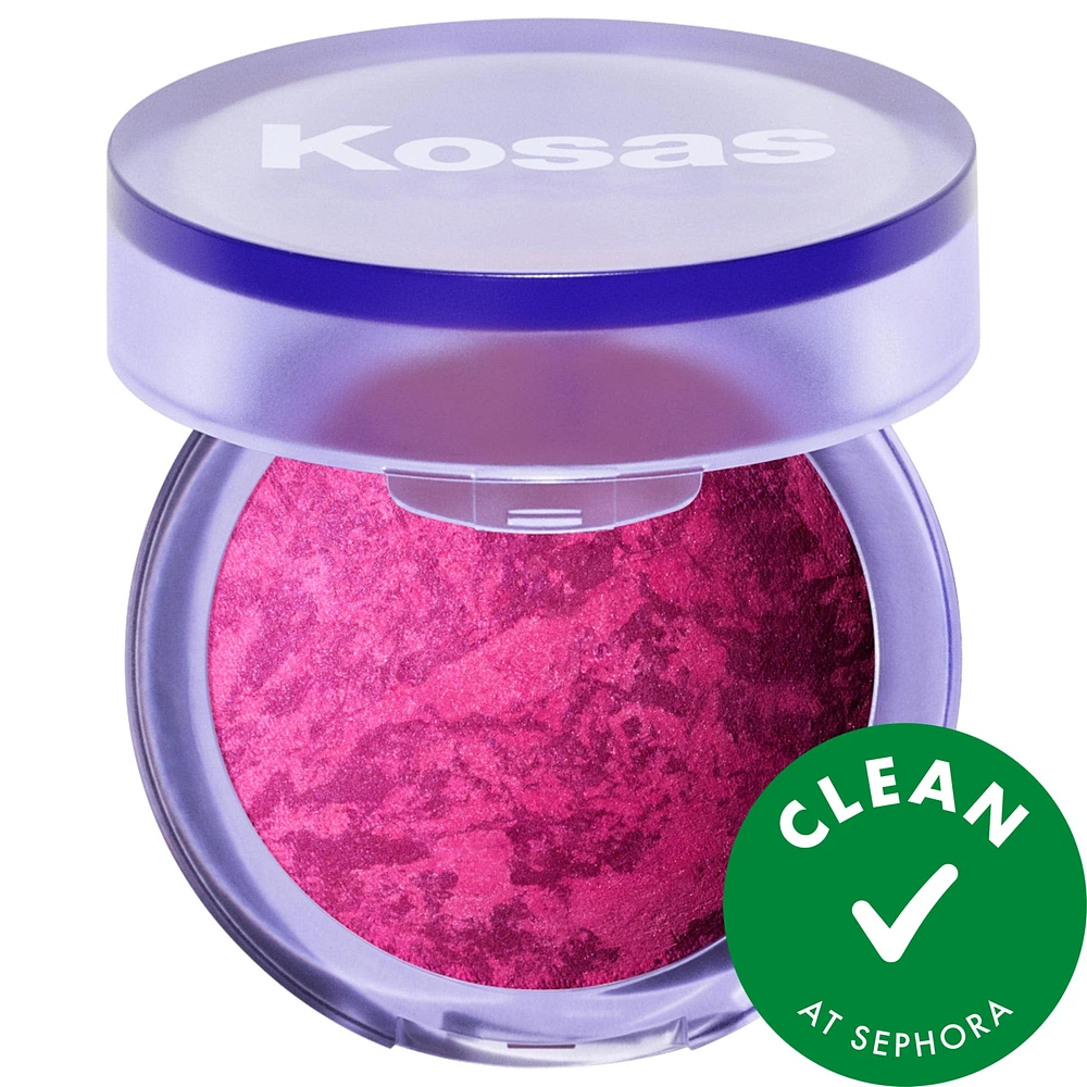 Kosas Blush is Life Baked Talc-Free Dimensional + Brightening 0.16 g