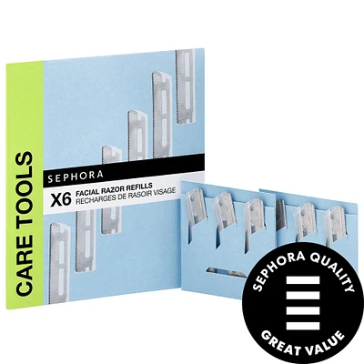 Metal Facial Razor Refills