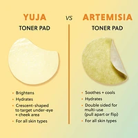 Yuja Brightening Toner Pads with Vitamin C and Niacinamide