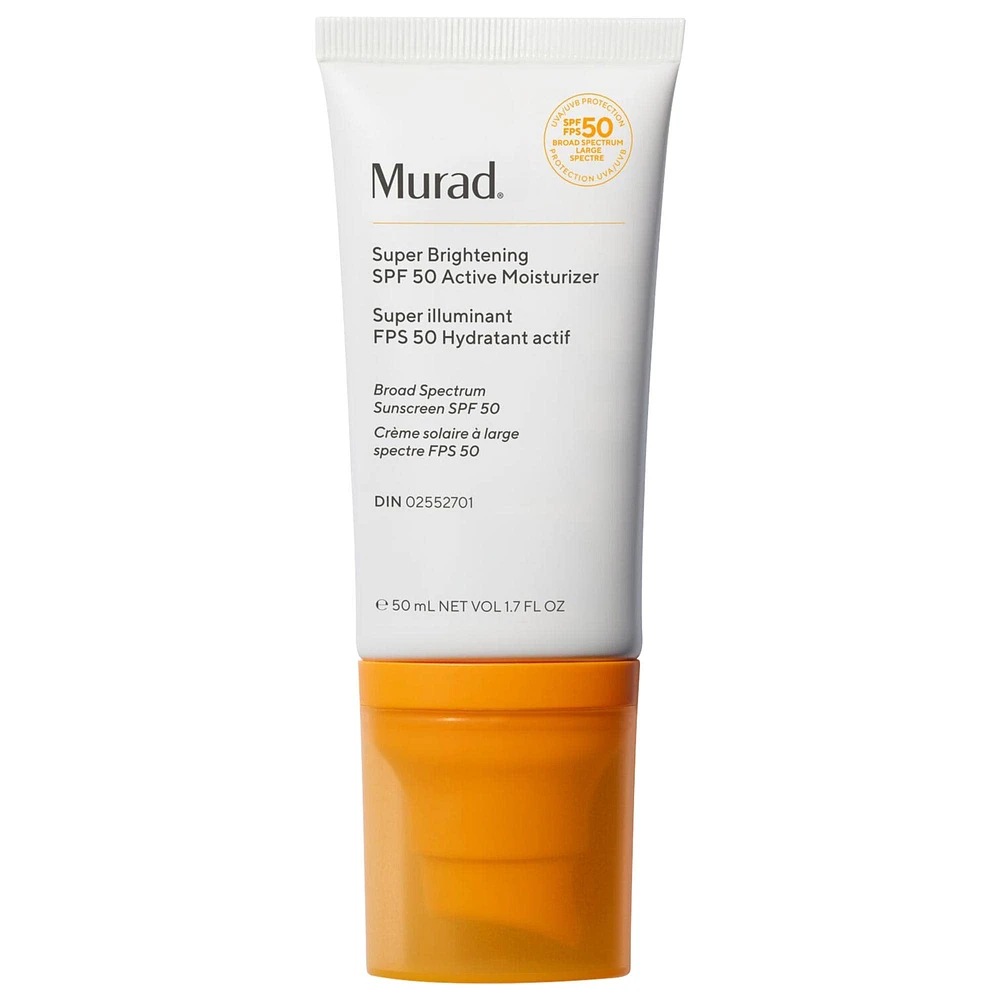 Murad Super Brightening SPF 50 Active Moisturizer with Vitamin C 1. 7 oz/50 mL