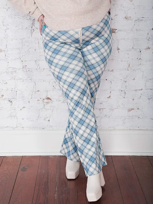 Caledonia Plaid Flare Pants