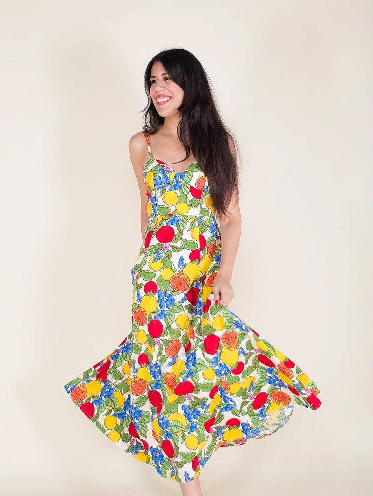 Estefani Fruit Dress