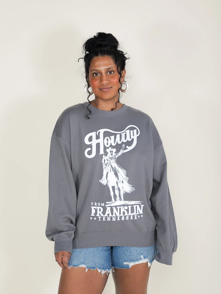Howdy Franklin Sweatshirt