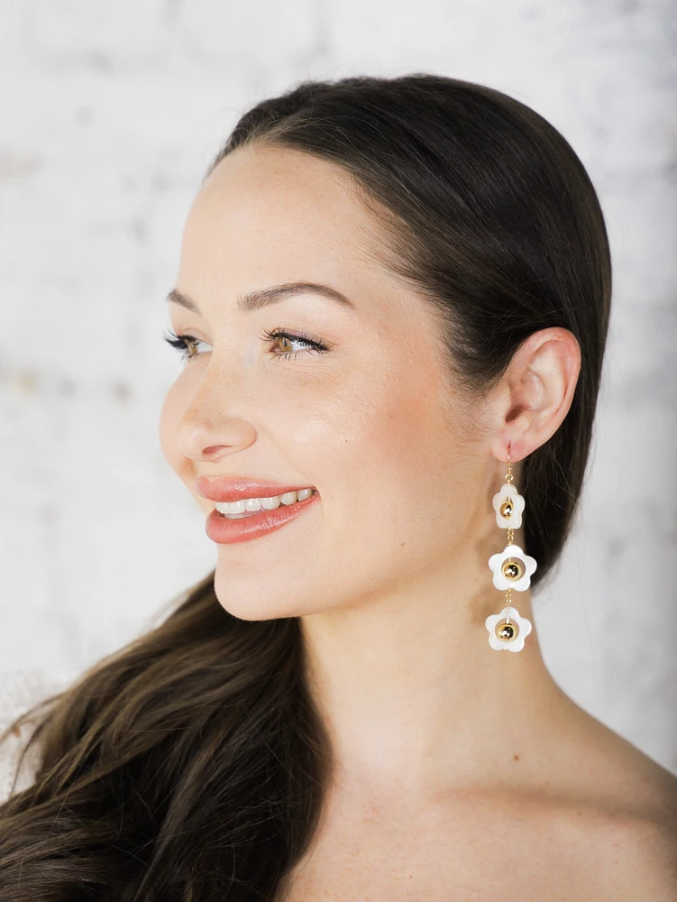 Jesse Flower Earrings