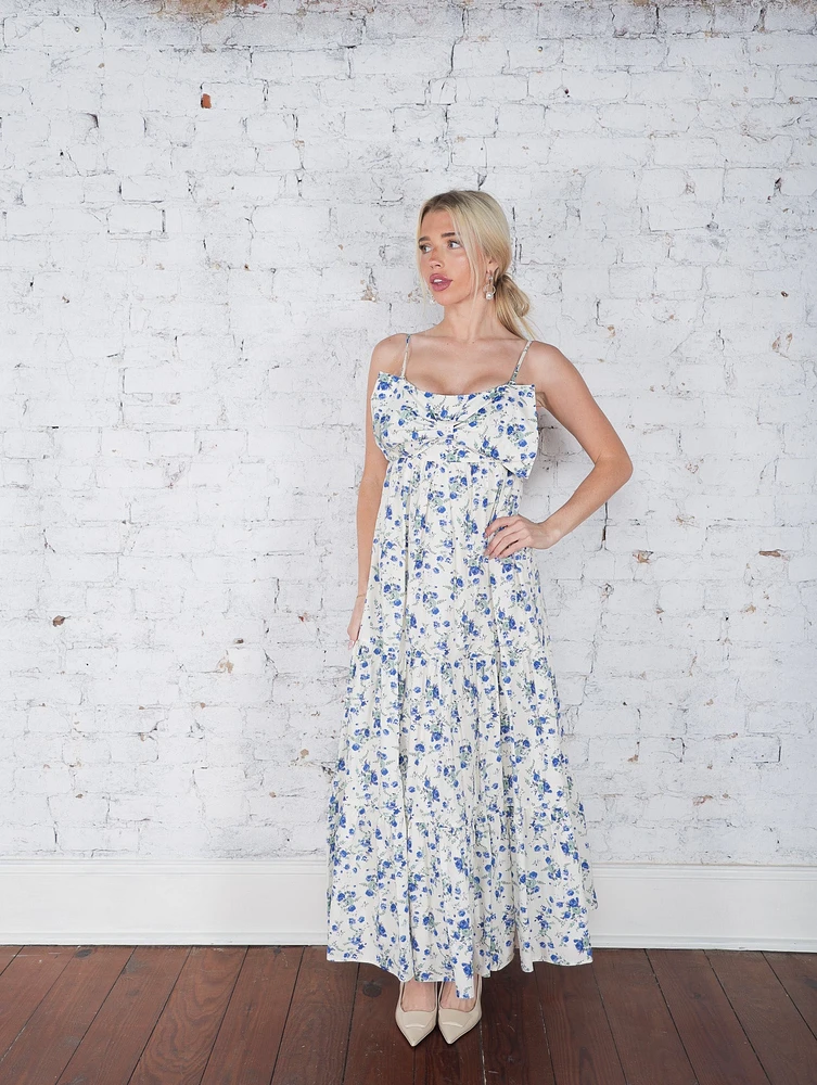 Lainey Flower Bow Dress
