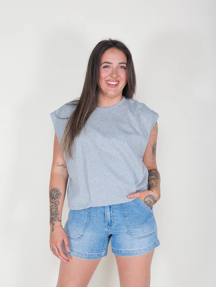 Maureen Cut Off Tee