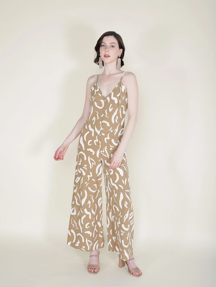 Nayeli Pattern Jumpsuit