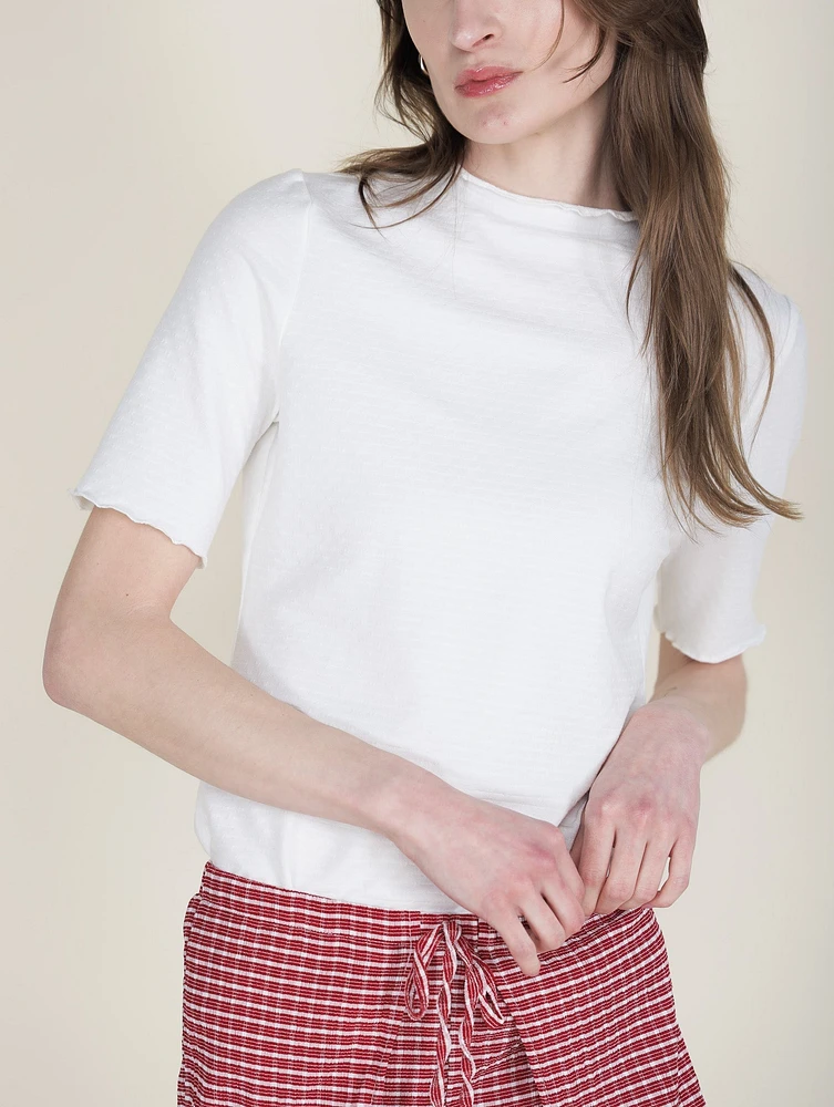 Noah Lettuce Hem Tee