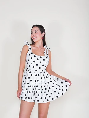 Tabitha Polka Dot Romper