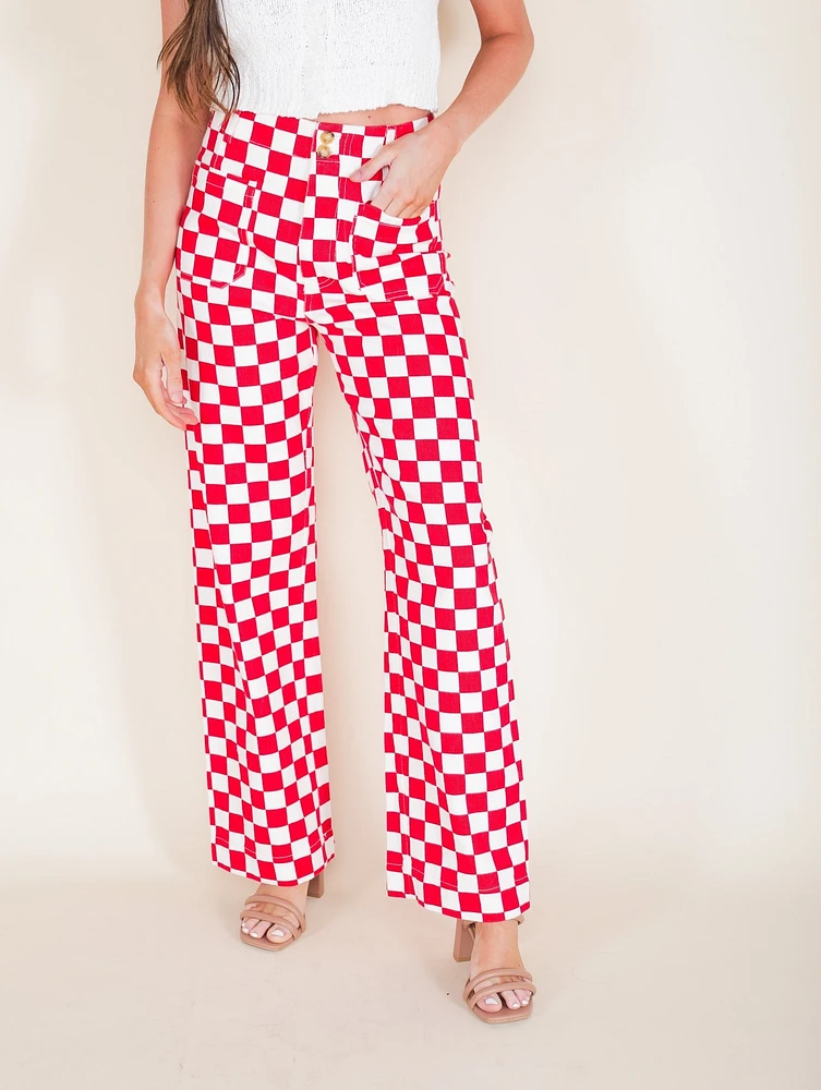 Versa Checkered Pants