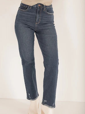 Stay A While Straight Leg Denim