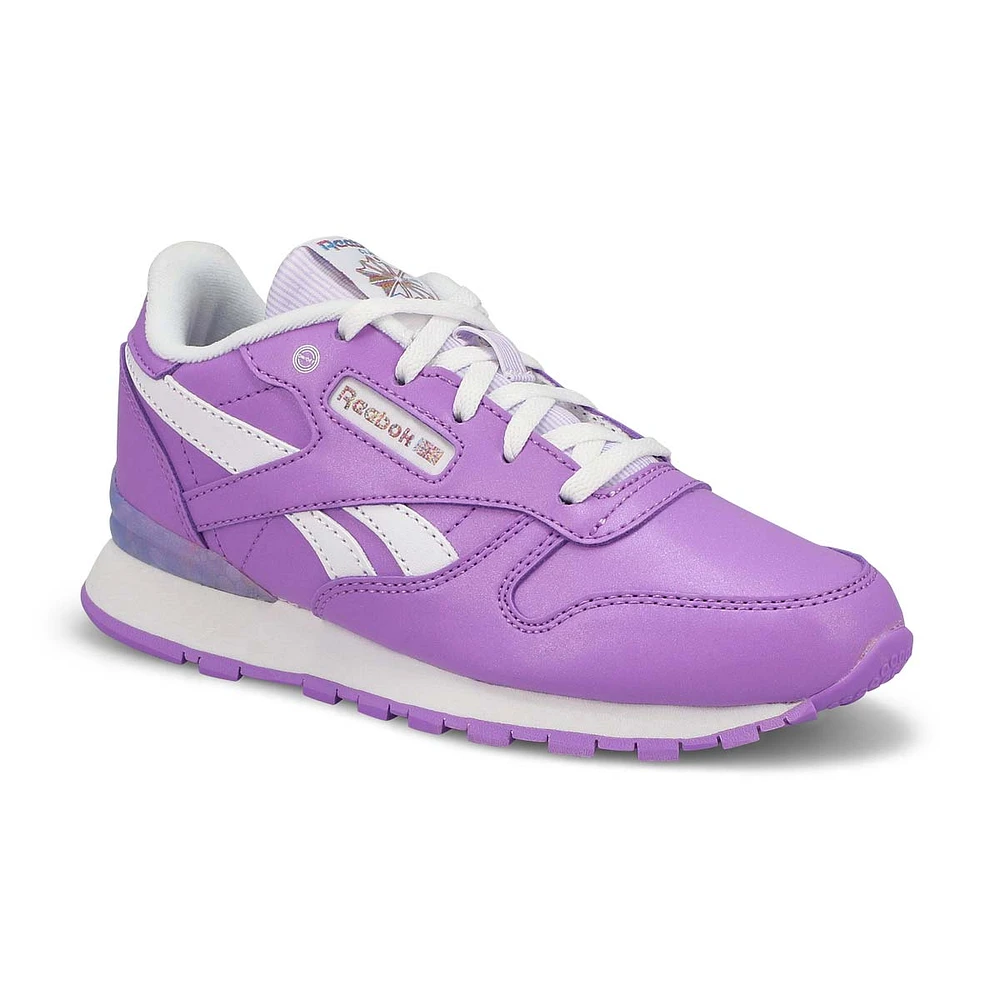Baskets à lacets CL STEP N' FLASH, blanc/violet nu