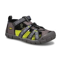 Sandales SEACAMP II CNX gris/rouge, garçons