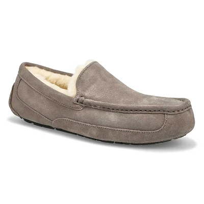 Pantoufle Ascot, peau de mouton,nr,homme