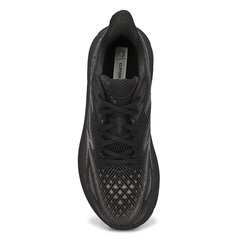 Men's Clifton 9 Lace Up Performance Runner