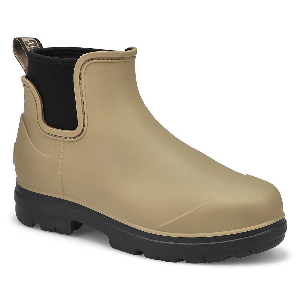 Botte de pluie Chelsea DROPLET, noir, femmes