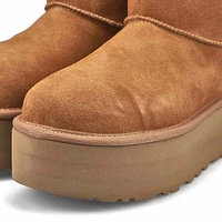 Women's Classic Mini Platform Boot - Black