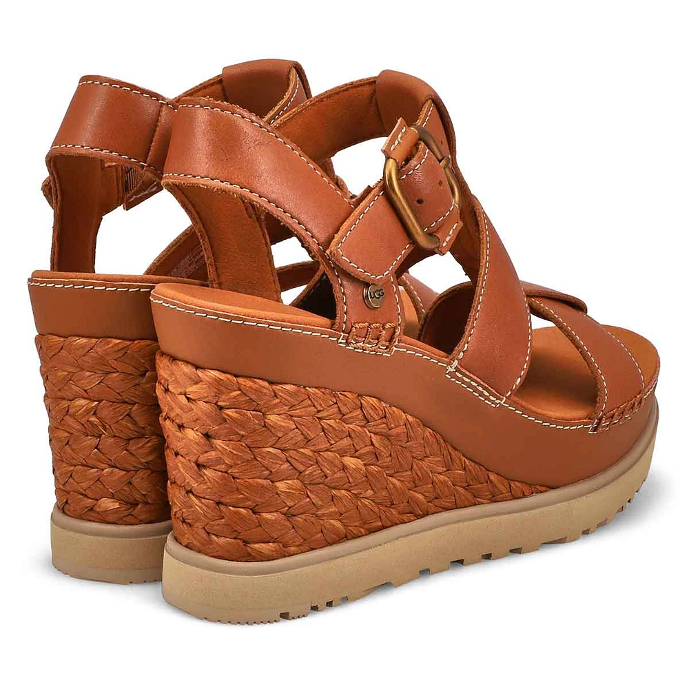 Women's Abbot Wedge Sandal - Black