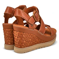 Women's Abbot Wedge Sandal - Black