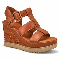 Women's Abbot Wedge Sandal - Black