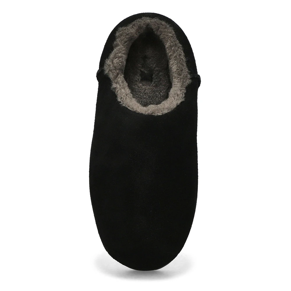 Women's  Pumped Slide Platform Slipper - Black