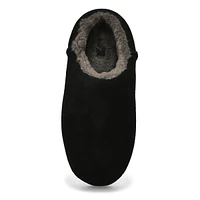 Women's  Pumped Slide Platform Slipper - Black