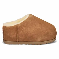 Women's  Pumped Slide Platform Slipper - Black