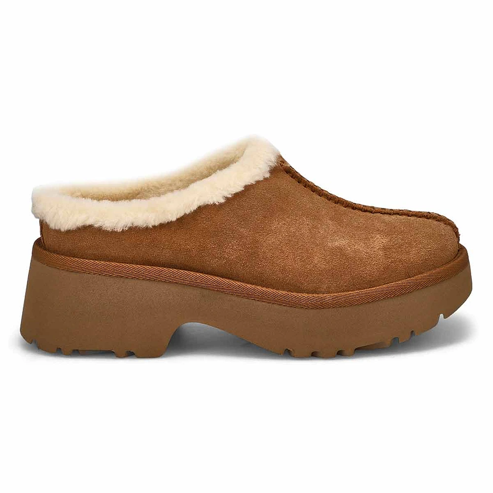 Women's New Heights Cozy Casual Clog - Black