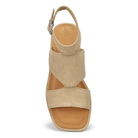 Women's Delray Casual Sandal- Chestnut