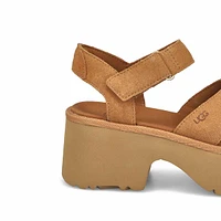 Sandale plateforme NEW HEIGHTS ANKLE STRAP, châtai