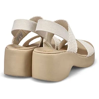 Women's Cali Day Casual Sandal - Black/Black