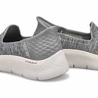 Lds Go Walk Flex Slip-In Sneaker - Grey