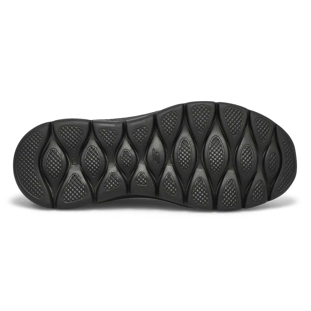Women's Go Walk Flex Slip On Wide Sneaker - Black/