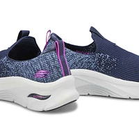 Women's Arch Fit D'Lux Slip On Sneaker - Navy