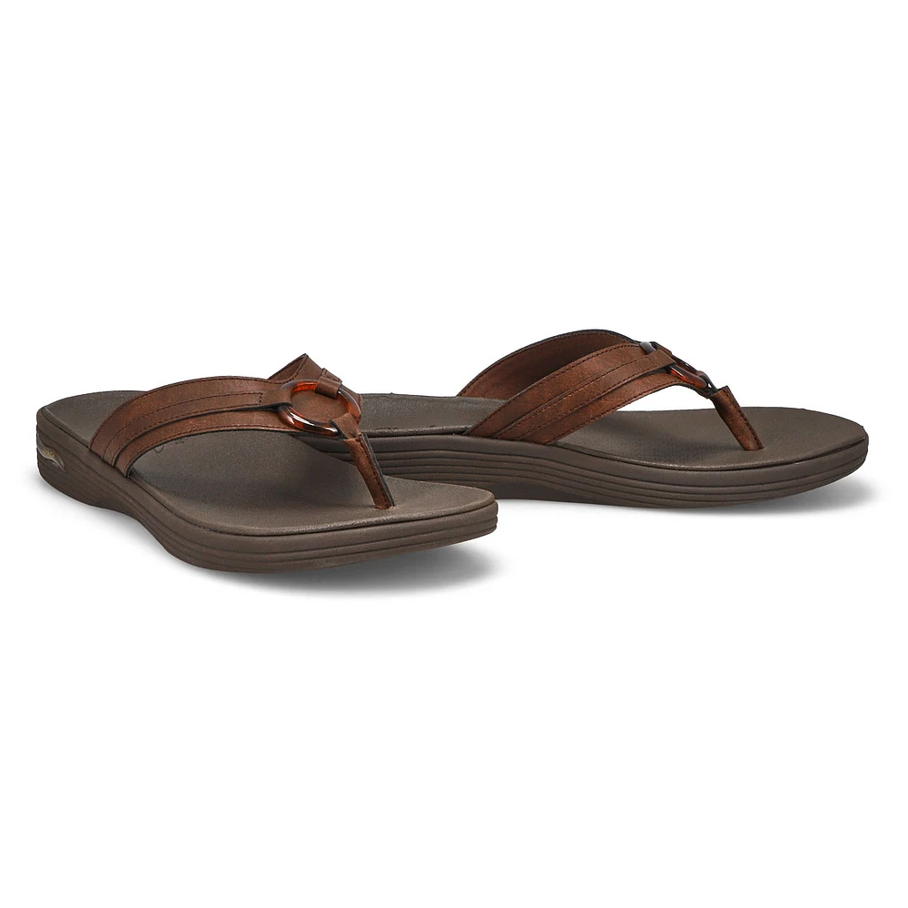 Women's  Arch Fit Maui Thong Sandal - Black