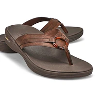 Women's  Arch Fit Maui Thong Sandal - Black